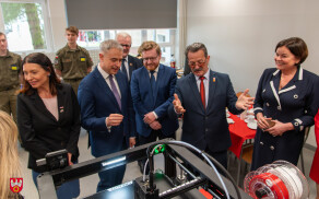 Wicepremier i Minister Cyfryzacji z wizytą w Pile