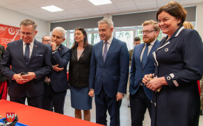 Wicepremier i Minister Cyfryzacji z wizytą w Pile