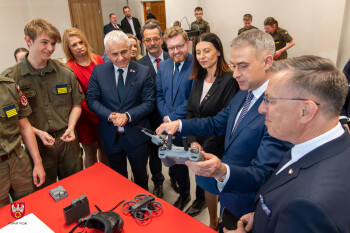 Wicepremier i Minister Cyfryzacji z wizytą w Pile