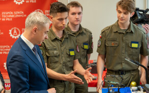 Wicepremier i Minister Cyfryzacji z wizytą w Pile