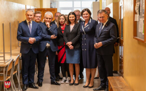 Wicepremier i Minister Cyfryzacji z wizytą w Pile