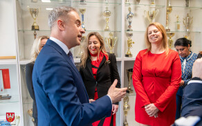 Wicepremier i Minister Cyfryzacji z wizytą w Pile