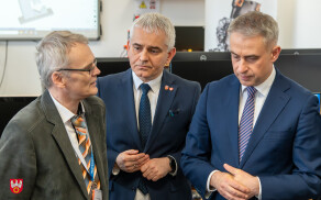 Wicepremier i Minister Cyfryzacji z wizytą w Pile