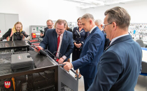 Wicepremier i Minister Cyfryzacji z wizytą w Pile