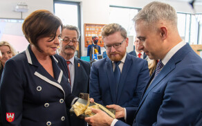 Wicepremier i Minister Cyfryzacji z wizytą w Pile