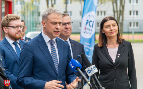 Wicepremier i Minister Cyfryzacji z wizytą w Pile