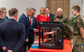 Wicepremier i Minister Cyfryzacji z wizytą w Pile