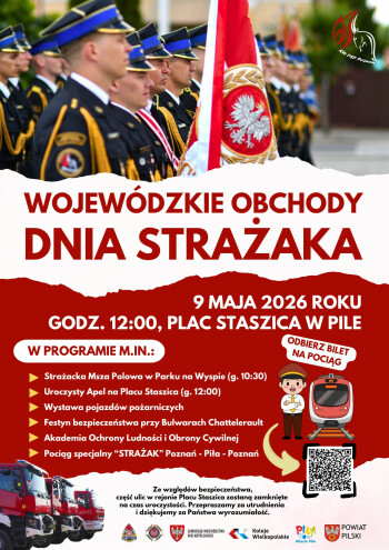 Wojewódzkie Obchody Dnia Strażaka w Pile