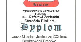 Pilskie Bractwo Kurkowe "tarcza"