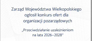 Konkurs dla organizacji pozarządowych