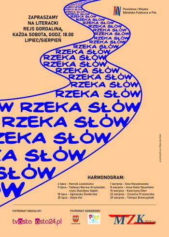 Rzeka Słów - czyli spotkania z literaturą na Gwdzie