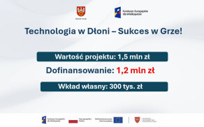 Ponad 1,5 mln zł na technologie przyszłości w szkołach
