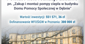 Zielona rewolucja w DPS w Dębnie