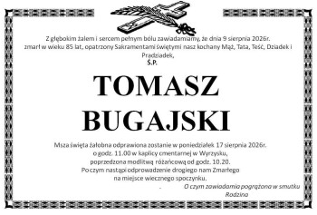 Pożegnanie Tomasza Bugajskiego, byłego Starosty Pilskiego