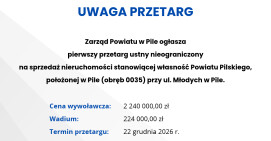 Atrakcyjna nieruchomość w Pile na sprzedaż