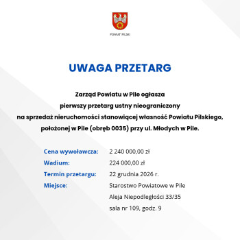 Atrakcyjna nieruchomość w Pile na sprzedaż