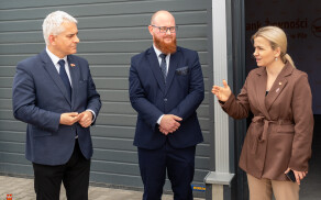 Sekretarz Stanu w Ministerstwie Rolnictwa z wizytą w powiecie