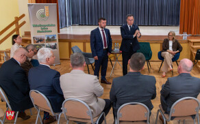 Sekretarz Stanu w Ministerstwie Rolnictwa z wizytą w powiecie