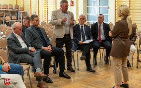 Sekretarz Stanu w Ministerstwie Rolnictwa z wizytą w powiecie