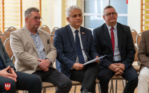 Sekretarz Stanu w Ministerstwie Rolnictwa z wizytą w powiecie