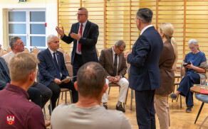 Sekretarz Stanu w Ministerstwie Rolnictwa z wizytą w powiecie