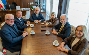 Sekretarz Stanu w Ministerstwie Rolnictwa z wizytą w powiecie
