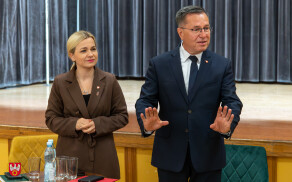 Sekretarz Stanu w Ministerstwie Rolnictwa z wizytą w powiecie