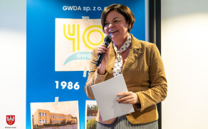 Uroczyste obchody 40-lecia Spółki GWDA w Pile