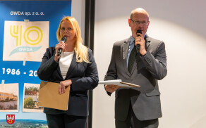 Uroczyste obchody 40-lecia Spółki GWDA w Pile