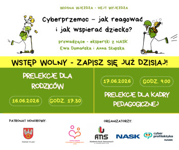 Warsztaty dla rodziców i pedagogów