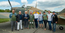 Legendarny Hawker Hurricane wylądował w Pile