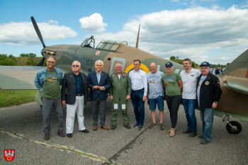 Legendarny Hawker Hurricane wylądował w Pile