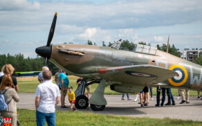 Legendarny Hawker Hurricane wylądował w Pile