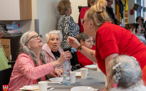wzruszające spotkanie świąteczne