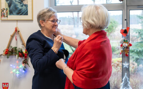 wzruszające spotkanie świąteczne