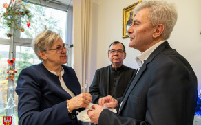 wzruszające spotkanie świąteczne