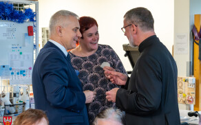 wzruszające spotkanie świąteczne