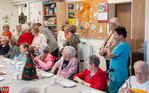wzruszające spotkanie świąteczne