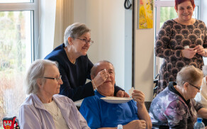 wzruszające spotkanie świąteczne