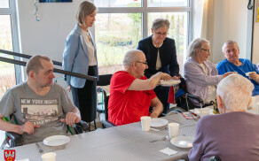 wzruszające spotkanie świąteczne
