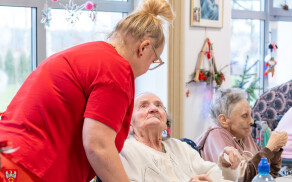 wzruszające spotkanie świąteczne