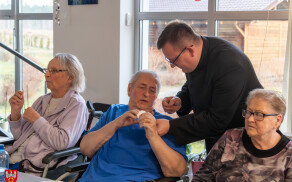 wzruszające spotkanie świąteczne