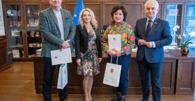 Gratulacje z okazji jubileuszu pracy...