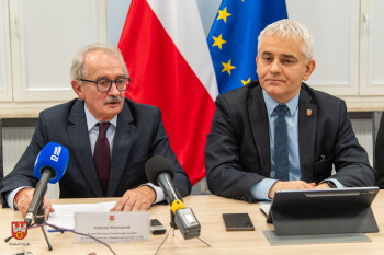 z lewej Andrzej Komisarek