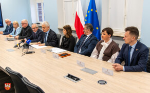 konferencja prasowa Zarządu Powiatu