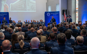 Minister MSWiA z wizytą w Pile