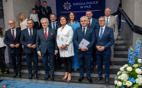 Minister MSWiA z wizytą w Pile
