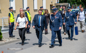 Minister MSWiA z wizytą w Pile