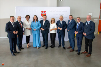 Minister MSWiA z wizytą w Pile