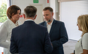 Minister MSWiA z wizytą w Pile